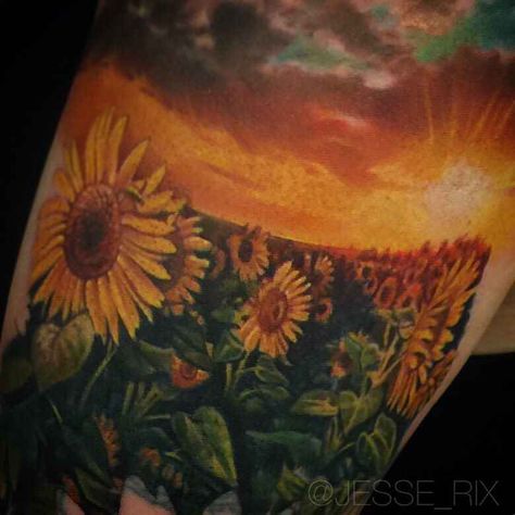 Baby Name Tattoos, K Tattoo, Tattoos Women, Style Tattoo, Sunflower Field, Sunflower Tattoo, Time Tattoos, Artist Portfolio, Art Tattoos