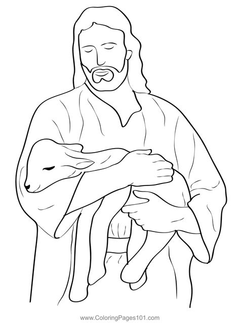 Jesus Coloring Page Jesus Coloring Pages Printables, How To Draw Jesus, Art To Trace, Jesus Drawing Easy, Jesus Drawings Sketches, Jesus Outline, Jesus Painting Easy, Drawing Of Jesus, Jesus Christ Drawing