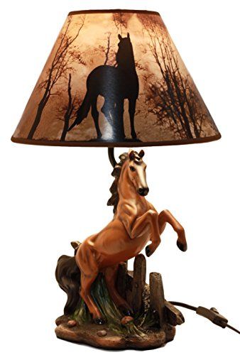 Horse Room Decor, Horse Themed Bedrooms, Horse Bedroom, Art Deco Style Interior, Horse Room, Horse Lamp, Rearing Horse, Desktop Table, Desktop Lamp