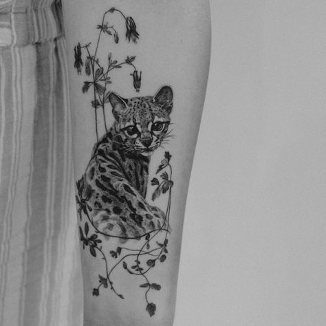 Margay Cat, Halloween Tattoo, Thanks A Lot, Lion Mane, Halloween Tattoos, England And Scotland, Small Cat, Animal Tattoos, Cat Tattoo