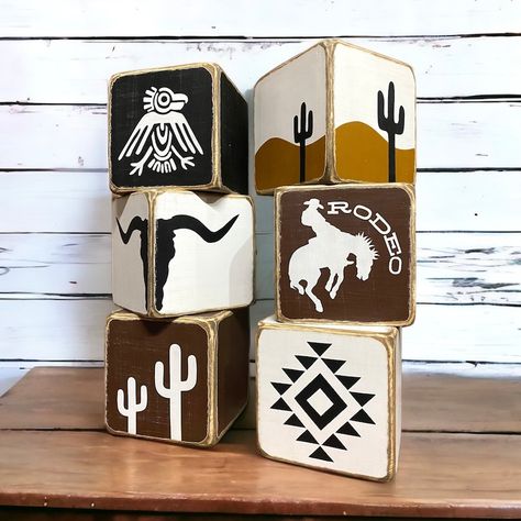 Western Room Ideas, Cowgirl Decor, Aztec Decor, Western Bedroom Decor, Western Rooms, Painted Wooden Signs, Ranch Decor, Salon Suites, Baby Boy Room Nursery