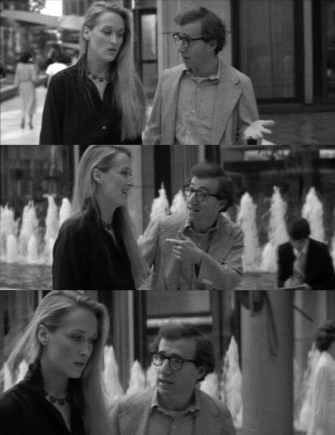 With Woody Allen in "Manhattan" (1979) Annie Hall Quotes, Nyc Movies, Manhattan 1979, Manhattan Film, Manhattan Woody Allen, Manhattan Movie, 1970s Movies, Woody Allen Movies, Film Shots