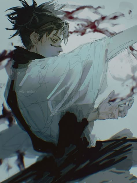 Choso Fan Art, Blood Bender, Anime List, Ju Jitsu, Eren Jaeger, Handsome Anime Guys, Handsome Anime, Anime Movies, Jujutsu Kaisen