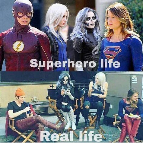 Flash Funny, Superhero Shows, Flash Barry Allen, Arrow Verse, Superhero Memes, The Flash Grant Gustin, Dc Tv Shows, Cw Dc, Supergirl Dc