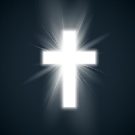 White Cross with glow symbol of christianity. Holy cross on dark background. Symbol of hope and faith. Vector illustration White Cross Background, Symbol Of Christianity, Cross Drawing, Symbol Of Hope, Cross Symbol, Christian Symbols, White Cross, Hope Symbol, Holy Cross