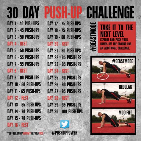 30 Day Push Up Challenge, 30 Day Push Up, Challenge 30 Day, Fitness And Exercise, Push Up Workout, 30 Day Fitness, Push Up Challenge, 30 Day Workout Challenge, My Fitness