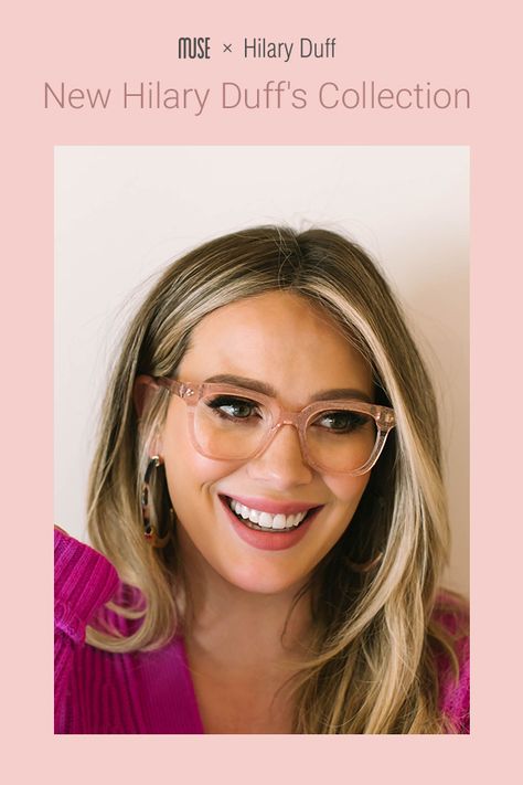 Hilary Duff Glasses, Blonde Bun, Curled Bangs, Haircut Styles For Women, Messy Bob Hairstyles, Short Haircut Styles, Choppy Bob Hairstyles, Lob Haircut, Trendy Hair Color