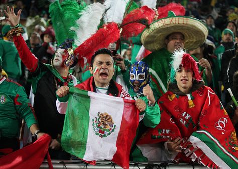 ... World Cup Fans, Mexico National Team, 2014 Music, Mexico Soccer, South Of The Border, Colorful World, Gold Cup, World Cup 2014, Mexican Culture