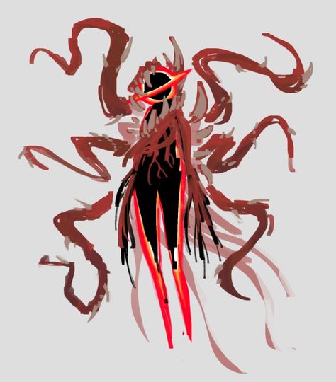 (5) Home / X Burn Character Design, Dungeons And Dragons Oc Art, Eldritch Being Concept Art, Scary Drawing Reference, Quadrupedal Human, Character 3/4 View, Demon Ideas Character Design, Eldritch Horror Concept Art, Plauge Doctor Pfps