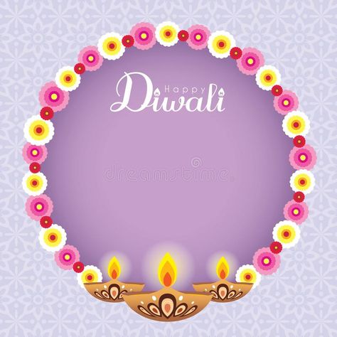 Diwali Greetings Template, Diwali Wishes Template, Happy Diwali Greetings Card Designs, Happy Diwali Templates, Diwali Template Design, Oil Lamp Illustration, Deepavali Design, Deepavali Greeting, Diwali Greetings With Name