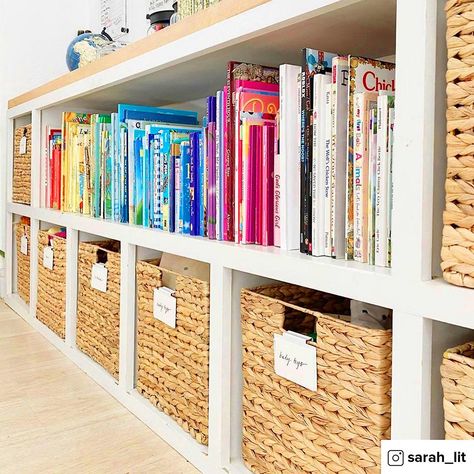 Water Hyacinth Storage Cubes with Handles | The Container Store Fun Playroom, White Bin, Pantry Bin, Craft Cart, Pantry Organizers, The Home Edit, Integrated Handles, Organized Mom, Clear Container