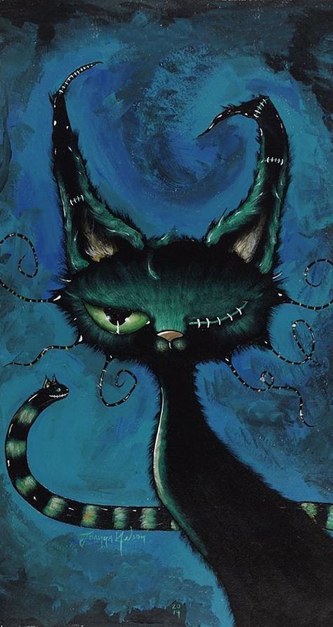 cats phone wallpapers Multiple Personality Illustration, Black Cat Magic, Magic Painting, Spirit Magic, Cat Magic, Tim Burton Art, Goth Fairy, Black Cat Art, A Black Cat