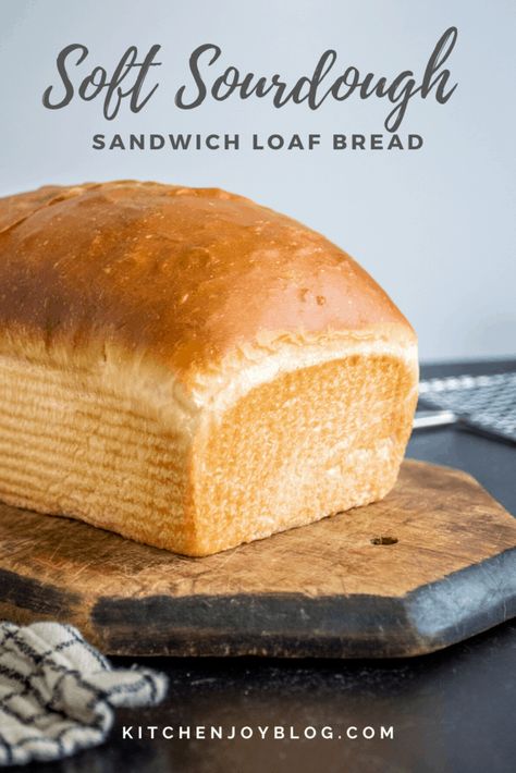 Homemade Bread With Starter, Best Sourdough Sandwich Bread Recipe, Sourdough Loaf Bread Recipe With Starter, Sandwich Bread Sourdough Discard, Brioche, Sourdough Starter Sandwich Bread, Sourdough Discard Sandwich Loaf, Sour Dough Loaf Bread, Sandwich Bread With Sourdough Starter