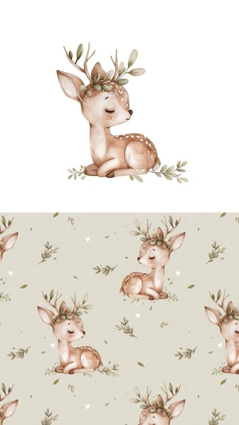 Watercolor woodland deer illustration, digital download Dear Watercolor, Baby Deer Art, Educational Illustrations, Forest Animals Illustration, Forest Animals Clipart, Disney Princess Palace Pets, Deer Png, Wild Animals Vector, Watercolor Woodland