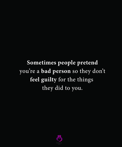 Sometimes people pretend you’re a bad person so they don’t feel guilty for the things they did to you.
#relationshipquotes #womenquotes Making Me Look Like The Bad Guy, Iam Bad Person Quotes, You’re A Bad Person, People Pretending To Be Good, Your A Bad Person Quotes, Being A Bad Person Quotes, Guilty Conscience Quote People Truths, Sometimes People Pretend You're A Bad, I’m The Bad Person