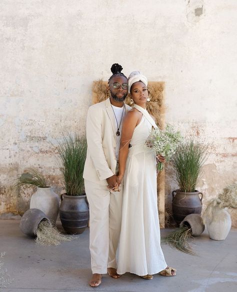 Featuring earthy shades of brown and beige, this outdoor-styled wedding places Blackness centerstage and celebrates the beauty of Black skin.⁠ ⁠ “Our skin in every shade are earth tones,” Avonné Stalling of Avonné Photography explains. “When envisioning this shoot, I wanted to change the narrative of what we are seen as. I wanted our skin to be the main color in these images and show how beautiful we are as a people.”⁠ ⁠ See all of the earthy, rustic inspiration on the blog! ⁠ ⁠ Venue: The Pr... Change The Narrative, Linen Gown, Career Mom, Rustic Inspiration, Cotton Mill, Styled Wedding Shoot, Earthy Wedding, Munaluchi Bride, Waterfront Wedding