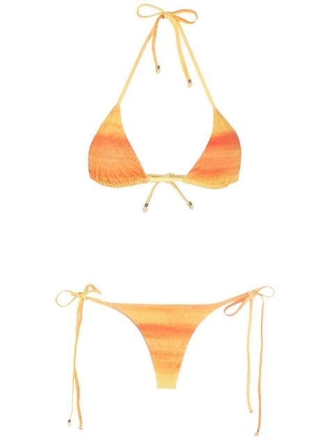 Yellow Bikinis, Tropical Bathing Suits, Swimsuit Inspo, Yellow Gradient, Swimsuits Outfits, Cute Bathing Suits, Cute Swimsuits, Summer Bikinis, Cute Bikinis