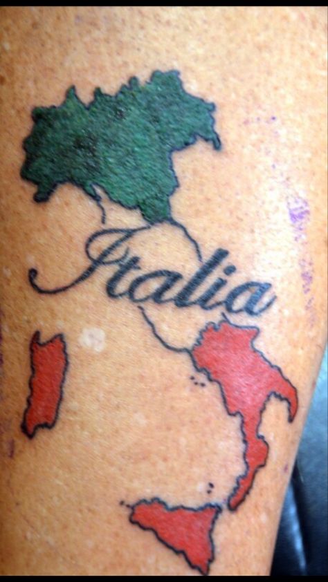 A Small Tattoo, Italy Tattoo, Storm Tattoo, Italian Tattoos, Aesthetic Tattoos, Map Tattoos, Back Of Shoulder Tattoo, Tattoo Designs For Girls, Traditional Tattoo Flash