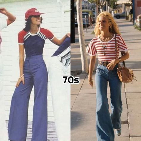 Woman 70s Fashion, 1970 Inspired Outfit, Retro Outfit 70's, 70s Casual Outfits Vintage, 60s And 70s Fall Fashion, 60/70s Outfits, 70s Woman Outfits, 1970s Retro Fashion, 80s Fashion Ideas For Women