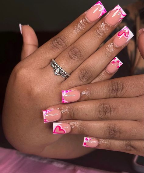 Mothers Days Nail Ideas, Mother Day Nail Ideas, Pink Short Nails Ideas Summer, Short Nails Acrylic Summer 2024, Short Acrylic Nails Summer 2024, Short Square Acrylic Nails Summer 2024, Nails Acrylic Birthday Set, Mother Day Nails Designs, Mother Day Nails