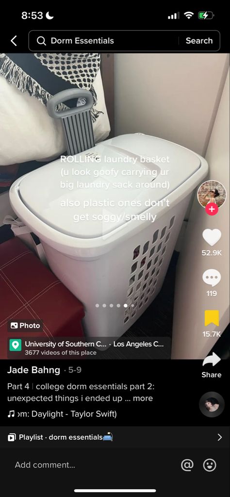 Dorm Ideas, College Dorm Essentials, Dorm Essentials, College Laundry Basket, Laundry Basket Dorm, College Laundry, Rolling Laundry Basket, Dorm Stuff, Dream College