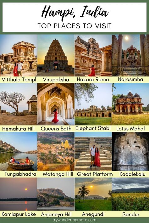 Beautiful Temples India, Best Places To Visit In South India, Best Tourist Places In India, India Places To Travel, Hampi Aesthetic, Hampi Itinerary, Travel Places In India, Hampi Temple, Hampi Photography