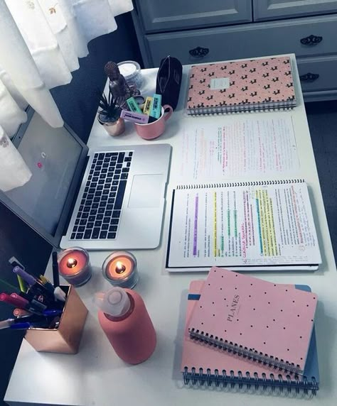 Study Organization, Study Room Decor, Study Rooms, Study Motivation Inspiration, School Study Tips, Study Space, Study Inspo, Study Aesthetic, Study Desk