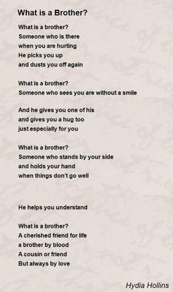 Letters To Brother From Sister, Poem For Brother From Sister, Poems For Brother, Brother Poems From Sister, Letter To My Brother, Happy Birthday Big Sister, Brother Poems, Happy Birthday My Brother, Army Letters