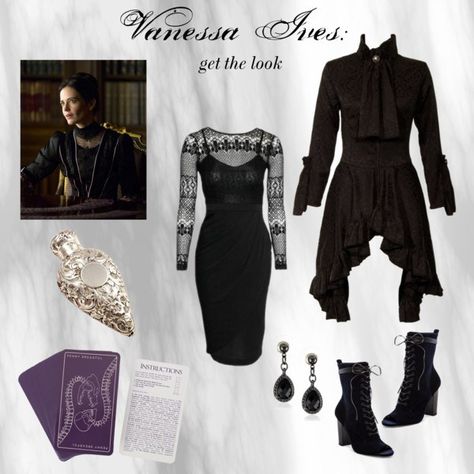 Bikers Outfit, Vanessa Ives, Victorian Halloween, Character Wardrobe, Gothic Glam, Corset Outfit, Penny Dreadful, Fandom Outfits, Eva Green