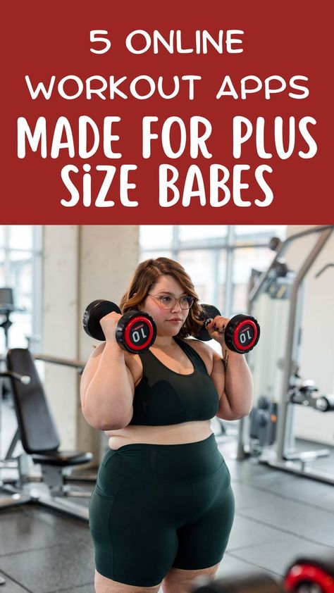 plus size fitness motivation Plus Size Workouts, Plus Size Exercise, Weight Training For Beginners, Beginner Workout At Home, Healthy Routines, Fit At Home, Love Handle Workout, Easy At Home Workouts, Plus Size Fitness