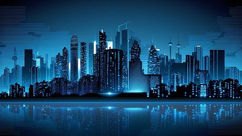 High Rise Buildings, Background City, Building Silhouette, Building Background, Night Skyline, Building Images, Building Illustration, City Silhouette, Night Background