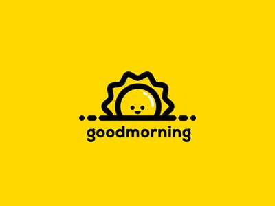 Goodmorning Morning Logo Design, Cool Words, Good Morning, Creative Professional, Logo Design, ? Logo, Fictional Characters