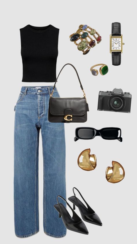 #vintage #outfitinspo #art Brunch Outfit 30s, Minimalist Business Casual Outfits, Dressy Dinner Outfit Spring, Chic Nyc Outfits, Creative Work Outfit Business Casual, City Dinner Outfit Summer, Informal Interview Outfit Woman, Modern Teacher Outfits Classy, Photographer Girl Aesthetic