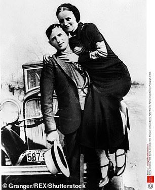 Bonnie and Clyde's personal items are sold off at auctioned in Boston | Daily Mail Online Bonnie E Clyde, Bonnie And Clyde Pictures, Jean Arthur, Bonnie Parker, Zelda Fitzgerald, Madonna Art, Bonnie And Clyde, Peter O'toole, Lady Lake