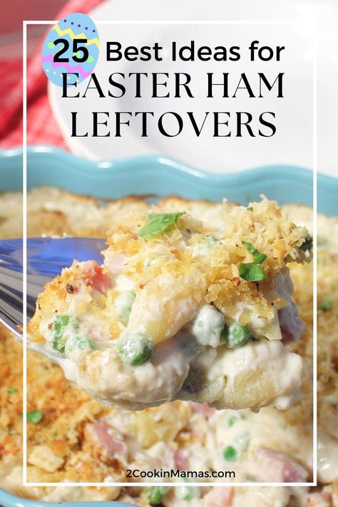 Ham overload from Easter? Fear not! We've rounded up 25 of the best ideas for Easter ham leftovers. They're everything you need to give your leftover ham a delicious makeover. Say goodbye to boring leftovers and hello to tasty breakfasts, satisfying lunches, and hearty dinners that'll make everyone happy! #leftovereasterhamideas Ham Leftovers Healthy, Leftover Ham Recipes Easy, Recipe For Leftover Ham, Leftover Ham Recipe, Ham Leftovers Recipes, Ham Leftover Ideas, Leftover Spiral Ham Recipes, Recipes With Leftover Ham, Leftover Ham Ideas