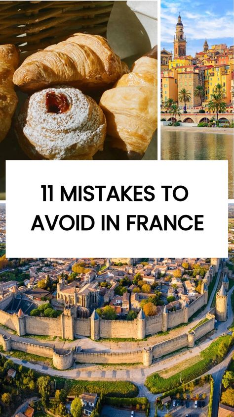 Here are 11 Mistakes to Avoid in France (from a French person hehe). Visiting France is a dream for many, but it’s easy to stumble over some common mistakes that can make your trip less enjoyable. France Vacation Places To Visit, What To See In France, France Travel Tips, French Christmas Traditions, Visiting France, Corsica Travel, Travel In France, Normandy Beach, France Trip