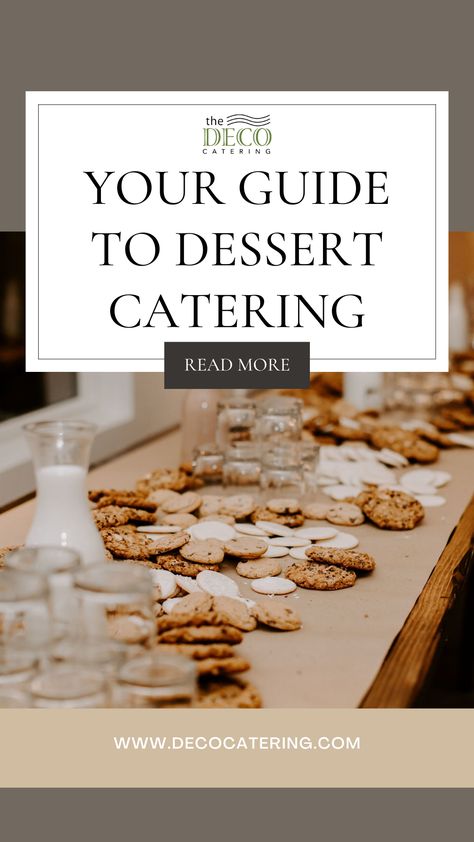 Dessert catering is easy to customize to fit the theme and budget of your event and is a way to make your event your own. Plus, sweet treats appeal to a wide variety of palettes. In addition, dessert catering gives your guests something to look forward to at your event and can add a splash of richness and color to your food table. If you are looking for a top-tier caterer in the Twin Cities area, Deco Catering is a selectable option. Dessert Table Set Up Display, Catering Dessert Ideas, Pastries Buffet, Dessert Catering, Rich Cheesecake, Roaring 20, Catering Desserts, Wise Woman, Dessert Boxes