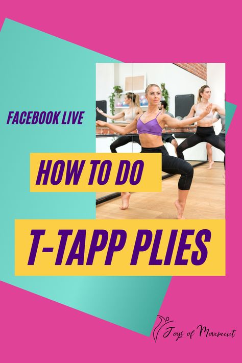 The t tapp exercise program features plies in every standing workout. But Teresa Tapp, the developer of the t tapp exercise, had different variations of the plie move. This can be confusing so I wanted to clear it up and share the different versions of t tap plies and how to do them to get the best inch loss results. En-joy! T Tapp Exercises, T Tapp, Standing Workout, Inch Loss, Dance Program, Exercise Program, Video Blog, Foot Health, Aerobic Exercise