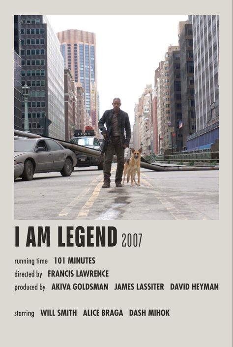 I Am Legend Poster, Dash Mihok, I Am Legend, New Movies To Watch, Ideal World, Movie Poster Wall, Running Time, Fav Movies, Movie Prints