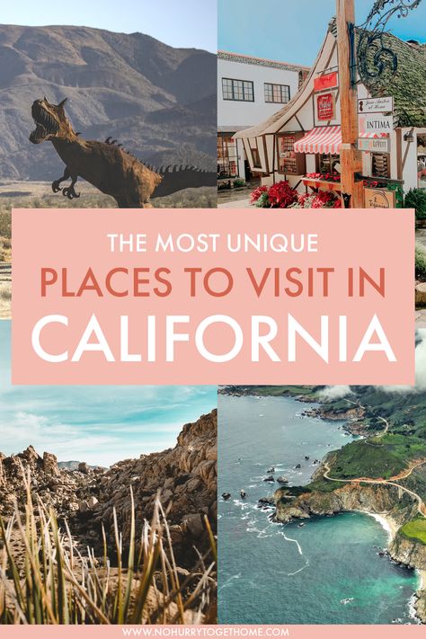 Unique Places To Visit In California For The Best Road Trip Ever Los Angeles, California Best Places, Where To Go In California, Birthday In California, Places To Travel California, Best Places To Visit In California, Best Places In California, North California Travel Road Trips, California Trip Ideas