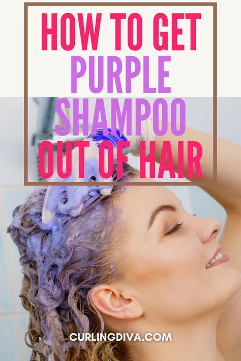 How to get purple shampoo out of hair How To Remove Toner From Hair, Purple Toner On Blonde Hair, Fun Blonde Hair, Blue Or Purple Shampoo For Brown Hair, Using Purple Shampoo As Toner, Purple Shampoo Before And After, Best Purple Shampoo For Blondes, Toning Blonde Hair, Blonde Hair Natural