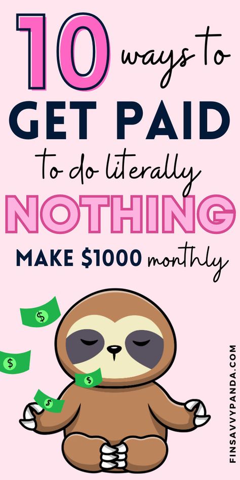 Imagine earning extra cash without even trying! These easy and legit online jobs allow you to get paid to do nothing while making money from home. Perfect for anyone looking for simple side hustles that require minimal effort to make money without a job. Legit Ways To Make Extra Money, Ways To Make Extra Money At Home, How To Make Extra Money From Home, Side Jobs To Make Money, Making Money From Home, Make Money, Making Money On Instagram, Earn Extra Money Online, Legit Online Jobs