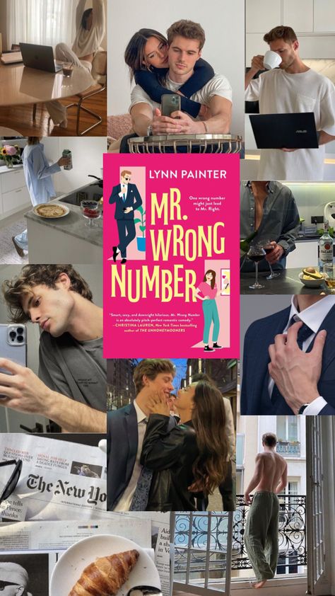 Mr Wrong number by Lynn Painter #art #books #booksaesthetic #bookshuffles Mr Wrong Number, Mr Wrong, Number Book, Lynn Painter, Romcom Books, Book Hangover, Romance Series Books, Good Romance Books, Teen Romance Books