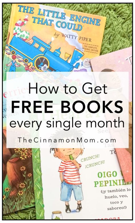 Have FREE Books Mailed to Your Child Every Month • Free Books By Mail, Imagination Library, Frugal Homemaking, Free Kids Books, Preschool Homeschool, Parenting Ideas, Stuff For Free, Kids Groups, Get Free Stuff