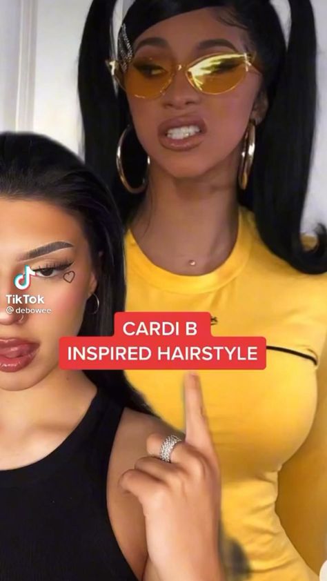 Baddie Hairstyles Short Hair, Short Hair Styles Ideas, Cute Curly Hairstyles, Hair Tips Video, Hairdos For Curly Hair, Hair Tutorials For Medium Hair, Hair Stylies, Curly Girl Hairstyles, Hair Ponytail Styles