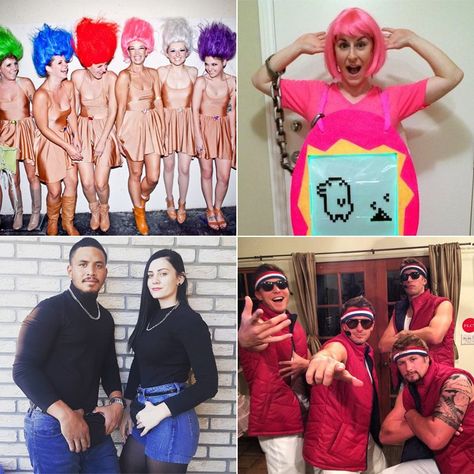 100+ Halloween Costume Ideas Inspired by the '90s Creative 90s Costumes, Pop Culture Icon Costume Ideas, 2000s Cartoon Characters Costumes, 90s Diy Outfits Costume Ideas, 90s Characters Costumes, Pop Culture Dress Up Ideas, Easy 90s Costume, Iconic 90s Costume, 90s Group Costumes