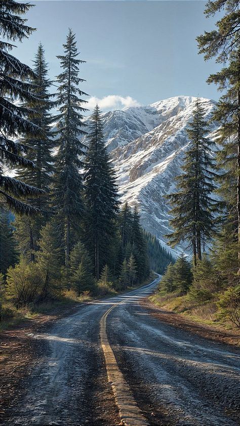 Mountains Aesthetic, Scenic Wallpaper, Beautiful Landscape Photography, Image Nature, Tall Trees, Beautiful Locations Nature, Beautiful Landscape Wallpaper, Alam Yang Indah, Landscape Wallpaper