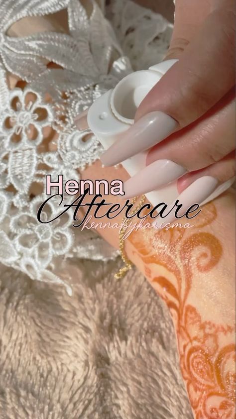 hennabykarisma on Instagram: 🍃 A F T E R C A R E 🍃 Natural henna isn’t like instant off the shelf henna. It gradually matures from an orange stain for 24/48hrs. The… Nature, Henna Aftercare, Henna Stain, Henna Cones, Natural Henna, Book Me, Henna Artist, R C, A R