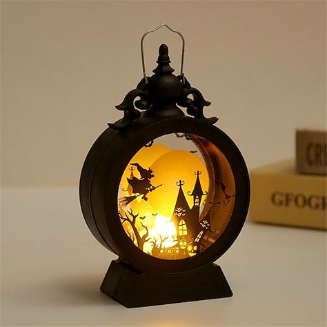 Dekorasi Halloween, Storm Lantern, Halloween Bar, Electronic Candles, Halloween Lanterns, Led Candle Lights, Decor Shabby Chic, Lantern Set, Halloween Witches