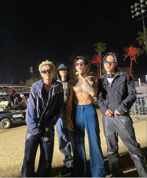 #dpr #dprlive #dprian #dorcream #jawnson #dprjohn #dprchella #christianyu Coachella Outfit Men, Kpop Rappers, Dpr Live, Dpr Ian, Christian Yu, Hip Hop And R&b, Concert Fits, Love My Boyfriend, Hip Hop Rap